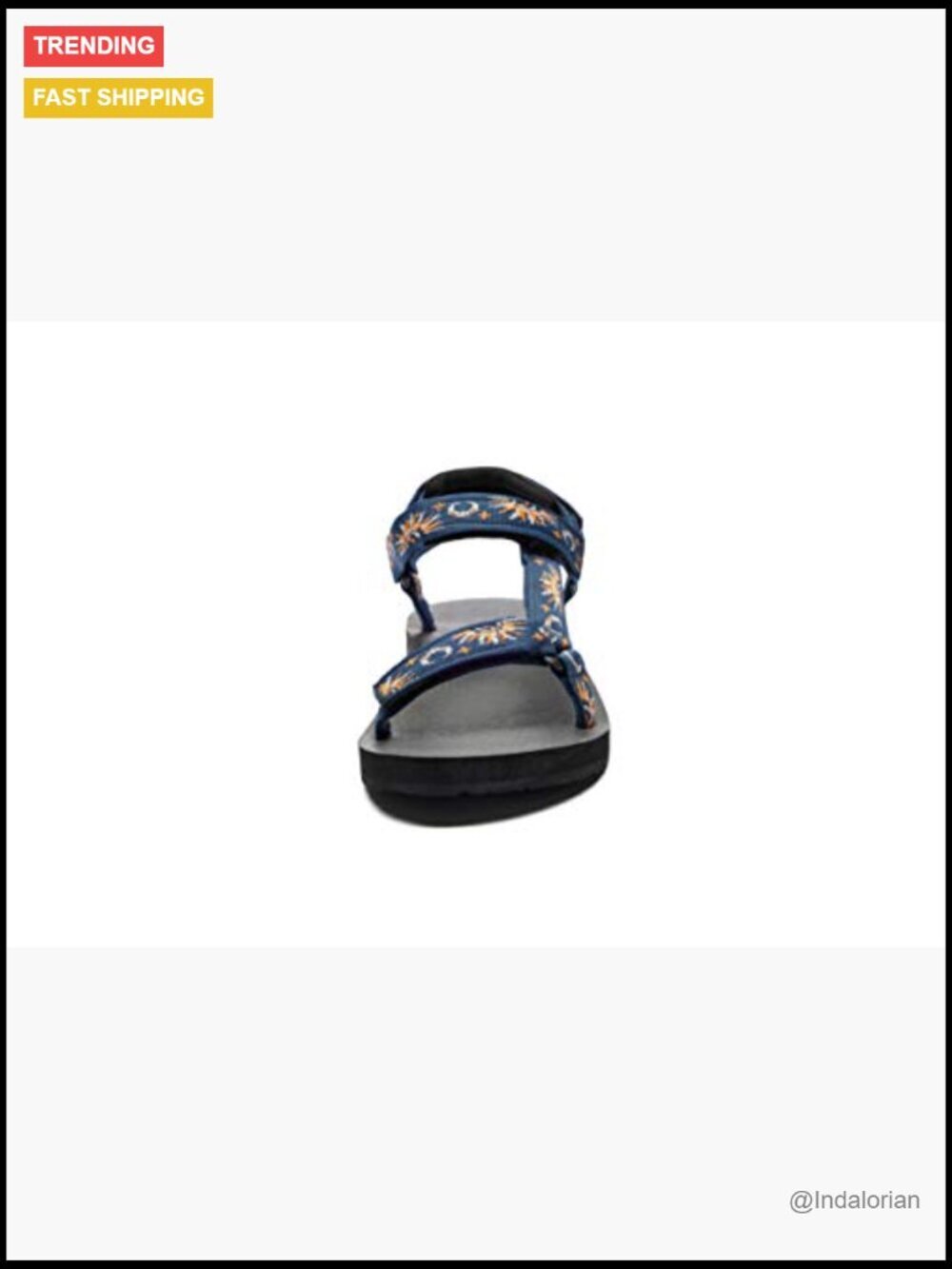 Quick-Drying Polyester Sport Sandals with Arch Support for Walking Hiking - Picture 5 of 7